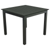 Záhradný stôl Doppler Expert 90x90x75 cm cm antracit/tmavý