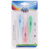 Canpol Babies Detské zubné kefky na ďasná a prvé zúbky (Trainer set), 1x3 ks