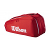 Tenisová taška Wilson Super Tour 9 PK 2025 - - Červený