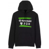 FOX mikina FOX X KAWASAKI Fleece black - L