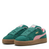 Puma Suede XL Jr Low-Top Trainers Boys Green/Pink 4 (37)