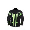 MAXX – NF 2201 Textilná bunda dlhá neon green XXXXL
