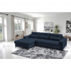 Livetastic ROHOVÁ SEDAČKA, textil, tmavomodrá - Sedačky - 000694007909