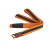 BRAZILIAN JIU JITSU dětský pás oranžovo-černá Barva: BJJ oranžová-černý pruh, Délka: 220