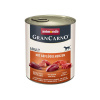 Animonda GranCarno Original Adult - Bravčové a hydinové srdcia 800g