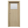 PORTA Doors SET Rámové dvere Porta DECOR,fólia DUB MATNÝ sklo činčila + zárubňa PD-PD-P-DUBMATNY_M