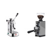 La Pavoni Professional Lusso + Eureka Mignon Libra 65 All Purpose, CR grey