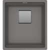 Franke Kubus 2 - Fragranitový drez KNG 110-37, 41x46 cm, sivý kameň 125.0671.880