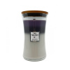 WoodWick Large Hourglass Candle Amethyst Sky Trilogy 610 g