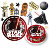 DIGITÁLNA TLAČ Jedlý obrázok na tortu STAR WARS + POSTAVY TEXT 11