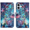 Peňaženkové 3D puzdro na iPhone 16 - Star Mandala