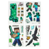 Samolepky na sklo Minecraft