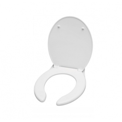 Cersanit Etiuda, antibakteriálne toaletné sedátko pre handikepovaných, biela, K98-0002
