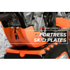 POLISPORT Chránič motora POLISPORT PERFORMANCE 8469000002 s ochranou spojov ORANGE