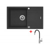 Set Sinks LINEA 780 XC Granblack + Flexia