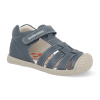 Barefoot dětské sandály Biomecanics - Sauvage Petrol modré