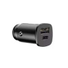 Nabíjačka do auta Port Baseus USB Quick Charge 4.0 QC 4.0 i USB-C PD 3.0 SCP čierny CCALL-AS01