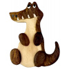 2Kids Toys Drevená magnetka veľká Krokodíl 2Kids Toys Drevená magnetka veľká Krokodíl