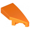 29119 Orange Wedge 2 x 1 x 2/3 Right (Oranžový klín 2 x 1 x 2/3 pravý)