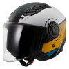 LS2 Helmets LS2 OF616 AIRFLOW II COVER WHITE BROWN-06 - XL