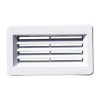 HACO Mriežka vetracia VM, 110 x 55 mm, biela (k 149650-1) 0658