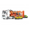 Wiky vehicles Auto tahač na setrvačník 56 cm s auty set 4ks