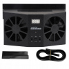 Prenosný mini solárny ventilátor do auta