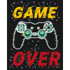 Vymalujsisam.sk Maľovanie podľa čísiel - Game Over Veľkosť: 40x50cm, Rám: Bez rámu, iba zrolované plátno