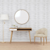 Nástěnné panely 24 ks bílé 50 x 50 cm XPS 6 m² kámen Bílá 356938