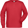 James & Nicholson Mikina JN 8022, raglánová, pánská COT02802200413-red 3XL Červená