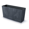 Prosperplast Truhlík URBI CASE BETON EFFECT M s vkladem 77 cm - barva: antracit