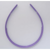 Plastová čelenka - 8 mm - fialová - 1ks