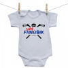 Boodyy Body s krátkym rukávom Veľký fanúšik 74 (6-9 mesiacov)