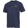 Savage Gear Tričko Signature Logo T Shirt Blue Melange - L