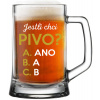 AK CHCEM PIVO? - pivný pohár 0,5 l