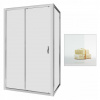 Sprchový kút - Kabína RADAWAY Premium Plus DWJ + S 110 x 90 čistá (Sprchový kút - Kabína RADAWAY Premium Plus DWJ + S 110 x 90 čistá)