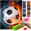 Diamantové maľovanie mozaika pre deti 5D Futbalový šport