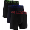 UNDER ARMOUR M UA Perf Tech 6in (3ks) černá - M