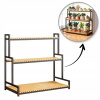 ECARLA Držiak Na Kvetináč trojúrovňový regál na kvety 120X40X95 SZ47CZ