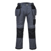 PORTWEST PW3 HOLSTER T602 / Nohavice do pása - šedá/čierna UK 48/EU 64/66