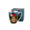 Porcelánový hrnček DUO CLASSIC ART GALLERY FRIDA MEXICAN ART BLUE 360 ml
