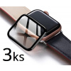 AW 3ks 3D ochranné sklo na Apple Watch Veľkosť sklíčka: 46mm IR-AWGW-0029