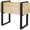 Siena Garden Kelly 06394-OILED Box na rastliny Borové drevo, fólie prírodná; 06394-OILED