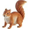Dekoratívna figúrka veverička svetlo hnedá 10,5 x 20,5 x 20 cm
