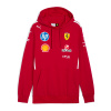 Ferrari pánska mikina s kapucňou official Teamline Replica F1 Team 2025