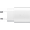 Samsung cestovná nabíjačka EP-TA800XW (25W), micro USB-C, Biela (EP-TA800XWEGWW)