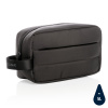 Toaletná taška Impact z RPET AWARE™ , Black Farba: Black