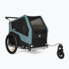 Burley Bark Ranger XL čierno-modrý príves na bicykel pre psov 947107