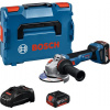 BOSCH - zahrada/dílna Akumulátorová uhlová brúska BOSCH GWS 18V-11 S vrátane akumulátora + L-BOXX (0.601.9N4.002)