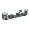 Kovový model Maisto Mini pracovné stroje, Sada veľkého ťahača, Volvo FH16, Bobcat T590 (090159064121)